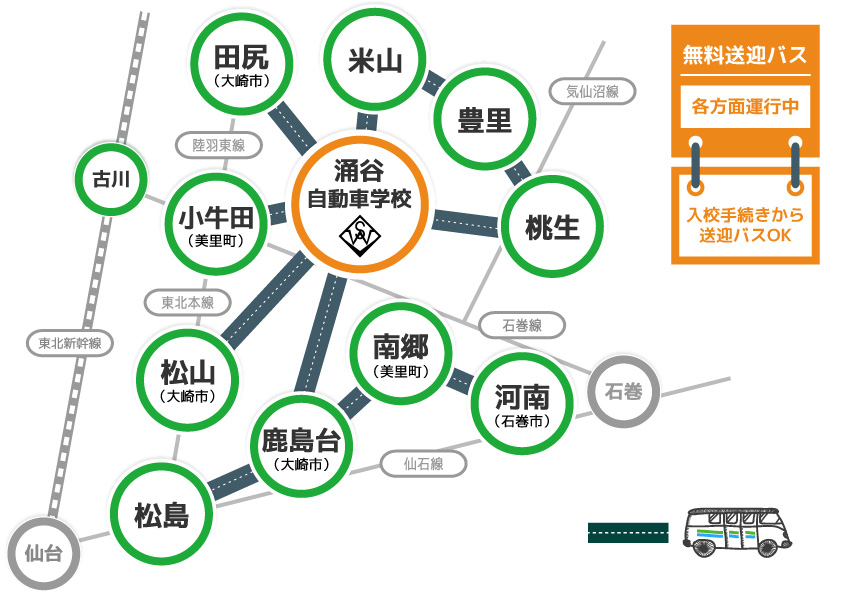バス路線図